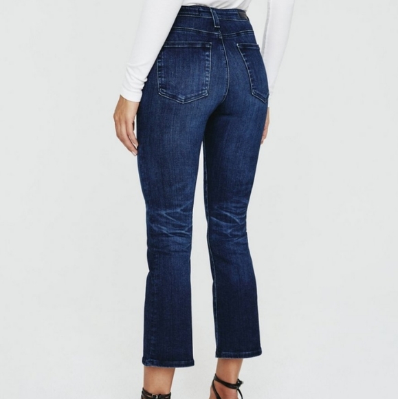 AG Adriano Goldschmied Jodi Crop Flare Jean Size 25 - Picture 6 of 12